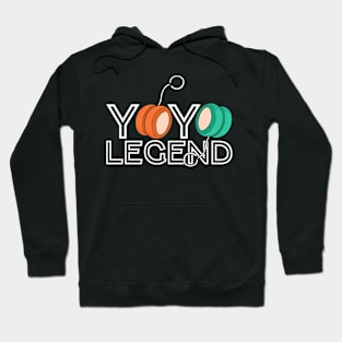 Yoyo Legend Yo-Yo Master Yoyo Legend Yoyo Player Hoodie